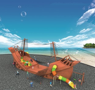 琼山海盗船游乐设备